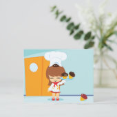 カップケーキ ポストカード (スタンド正面)