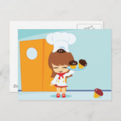 カップケーキ ポストカード (正面/裏面)