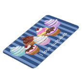 カップケーキ マグネット (左側)
