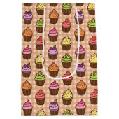 カップケーキ ミディアムペーパーバッグ (裏面)