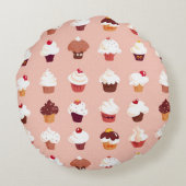カップケーキ ラウンドクッション (裏面)