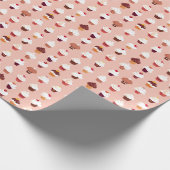 カップケーキ ラッピングペーパー (角)