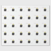 カップケーキ ラッピングペーパー (フラット)