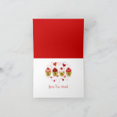 カップケーキ ラブ カード (内部)