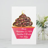 カップケーキ 便箋 (スタンド正面)