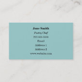 カップケーキ! 名刺 (裏面)