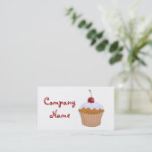 カップケーキ 名刺 (スタンド正面)