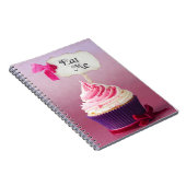 カップケーキ-私を食べて下さい ノートブック (右側)