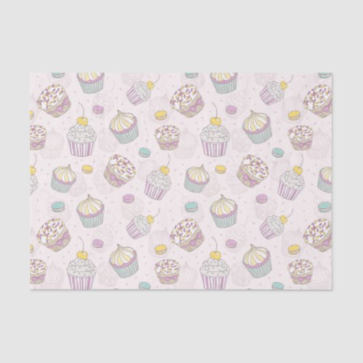 カップケーキ 薄葉紙 (正面)