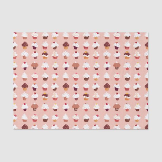 カップケーキ 薄葉紙 (正面)