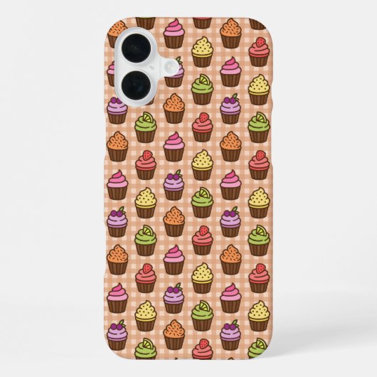 カップケーキ iPhoneケース (裏面)