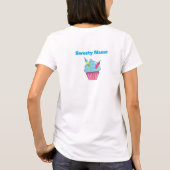 カップケーキ Tシャツ (裏面)