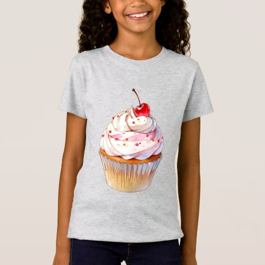 カップケーキ Tシャツ (正面)