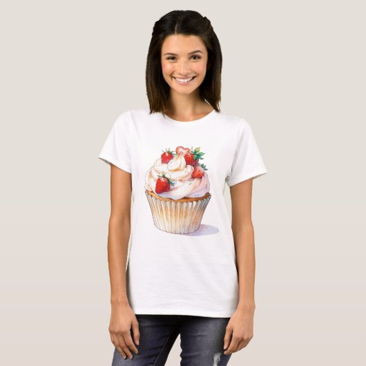 カップケーキ  Tシャツ (正面フル)