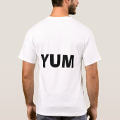 カップケーキ Tシャツ (裏面)