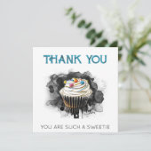 *~カップケーキAP99カップケーキありがとうございました サンキューカード (スタンド正面)