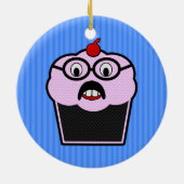 カップケーキStudmuffin セラミックオーナメント (裏面)