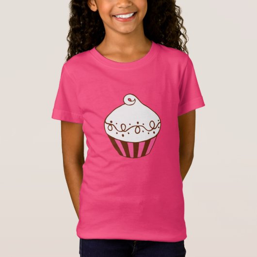 カップケーキTシャツ Tシャツ (正面)