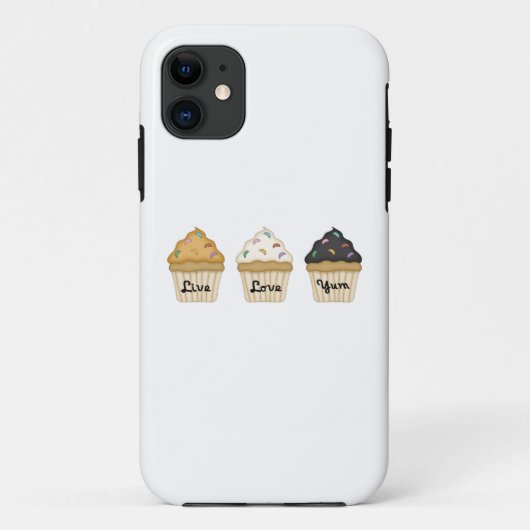 カップケーキYum Case-Mate iPhoneケース (裏面)
