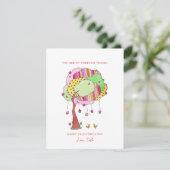 カップケーズスイートフレンドバレンタインホリデーカード シーズンカード (スタンド正面)