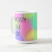 カップコーヒーマグカラフルの創造性 コーヒーマグカップ (正面左)