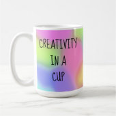 カップコーヒーマグカラフルの創造性 コーヒーマグカップ (左)