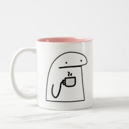 カップコーヒー ツートーンマグカップ