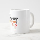 カップストップあり ジャンボコーヒーマグカップ (正面右)