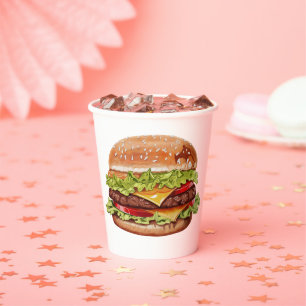 カップバーガー 紙コップ