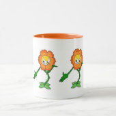 カップヘッドショー – カグニーカーネーション – セラミックマグ マグカップ (中央)