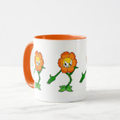 カップヘッドショー – カグニーカーネーション – セラミックマグ マグカップ (正面左)