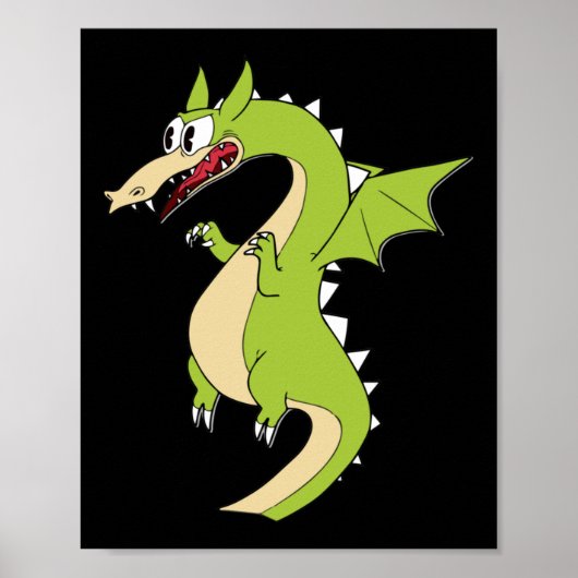 カップヘッドドラゴン(厳しいマッチスティック)シール ポスター (正面)