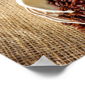 カップポスターのコーヒー豆 ポスター (角)