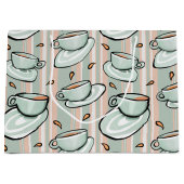 カップメドレグリーン抱き枕 ラージペーパーバッグ (正面)