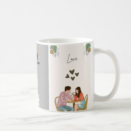 カップユニークデザイン コーヒーマグカップ (右)