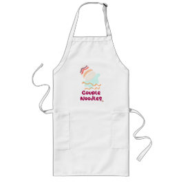 カップラーメンおもしろいカップアニメ ロングエプロン