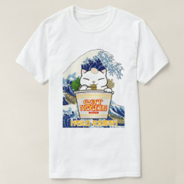 カップラーメン猫 Tシャツ