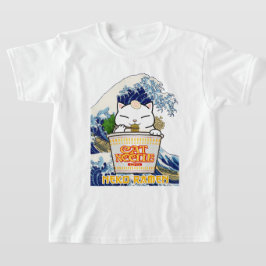 カップラーメン猫 Tシャツ
