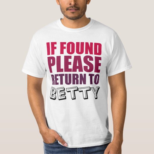 カップルおもしろいシャパーソナライズされたツ Tシャツ (正面)