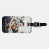 カップルお気に入りのの写真 ラゲッジタグ (正面横)