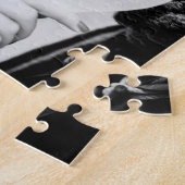 カップルお気に入りの写真記念結婚会 ジグソーパズル (側面)