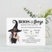 カップルがシャワーを浴びる前にブーイングとブーズ 招待状 (スタンド正面)