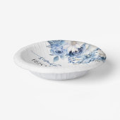 カップルがシャワーを浴びる前に青いもの ペーパーボウル (傾斜あり)