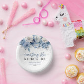 カップルがシャワーを浴びる前に青いもの ペーパーボウル (パーティー)