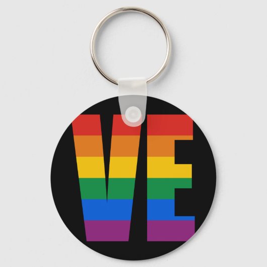 カップルが手紙を愛する キーホルダー (正面)