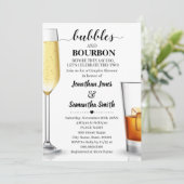 カップルでシャワーを浴びる前の泡とバーボン 招待状 (スタンド正面)
