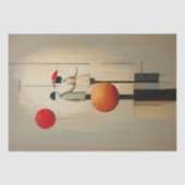 カップルとの抽象芸術アート – decopage - 薄葉紙 (正面)