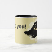 カップルと人間関係お祝い マグカップ (中央)