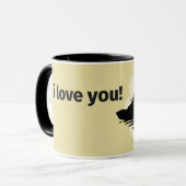 カップルと人間関係お祝い マグカップ (正面左)