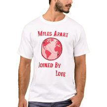 カップルのためのかわいいバレンタインTシャツ